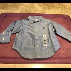 ralph lauren baby boy button down